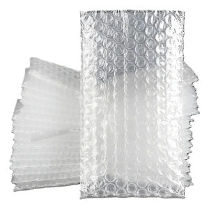 Saco Bolha Embalagem Reforçado 10x18 Double Liso Transparente Double Liso