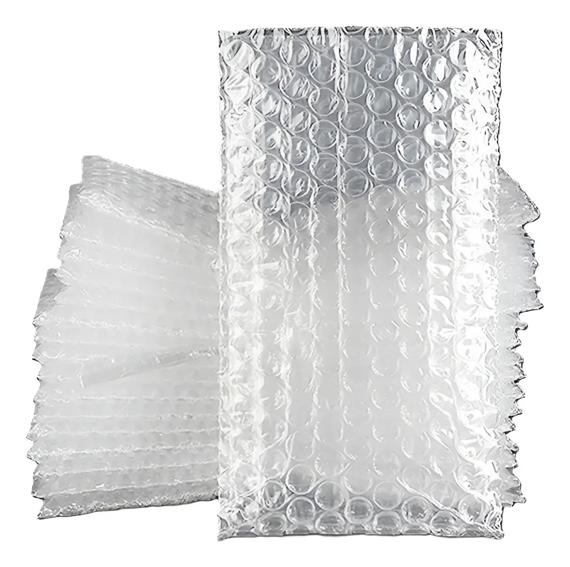 Saco Bolha Embalagem Reforçado 10x18 Double Liso Transparente Double Liso